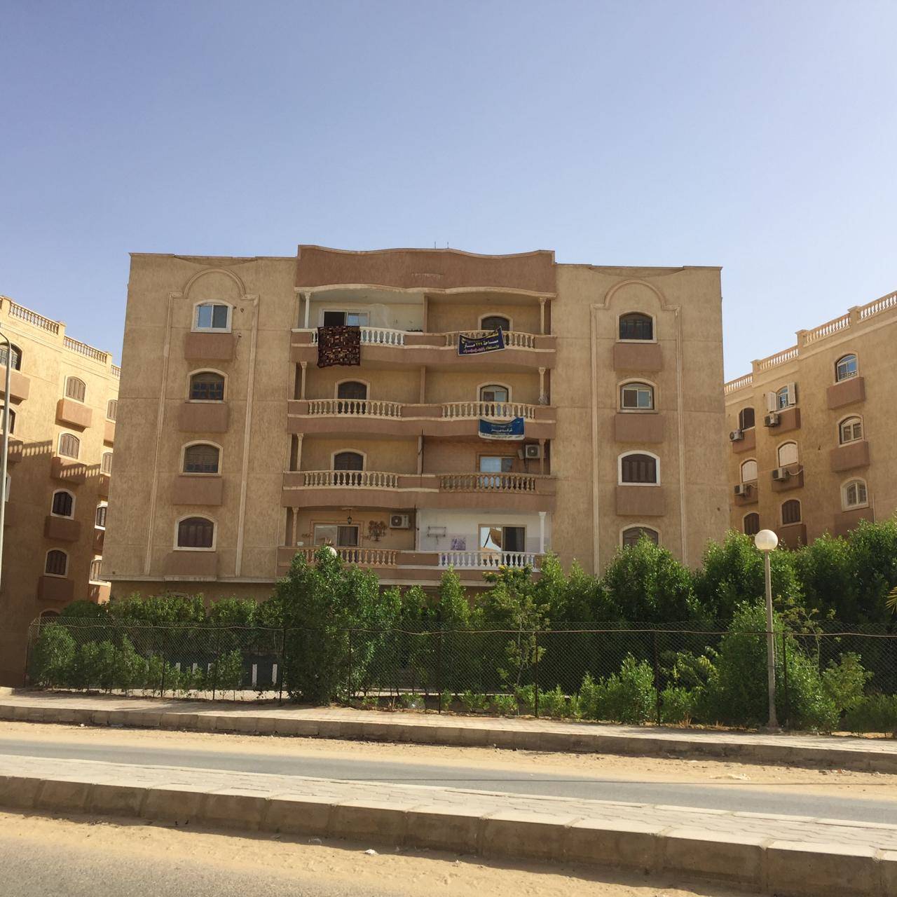 شقة للبيع 239م في عمارات واحة الخير التابعة لشركة النصر - 6 اكتوبر