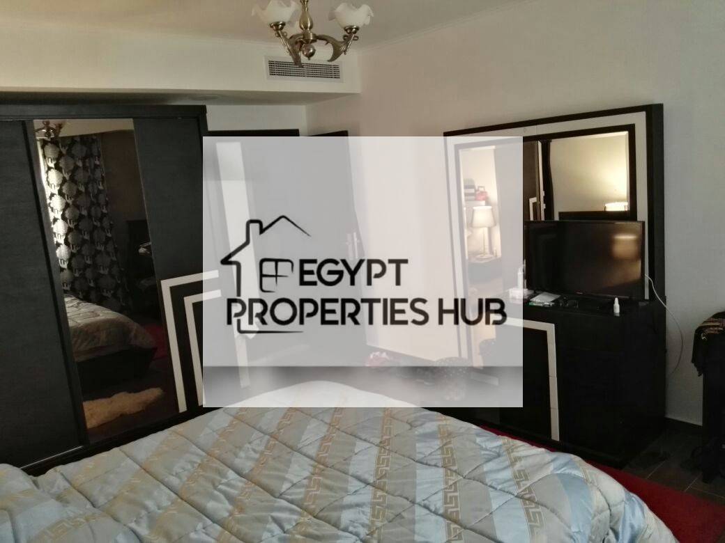 شقة مودرن مفروشة للايجار | 230م | كمبوند قطامية بلازا | القاهرة الجديدة