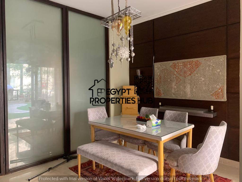 In side Compound Ultra Modern Two bedroom apartment for rent | Palm hills The village gate