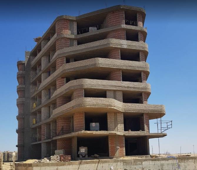للبيع شقة 135م ب كمبوند بلوم فيلدز القاهرة الجديدة 2 غرف قابل للتقسيط