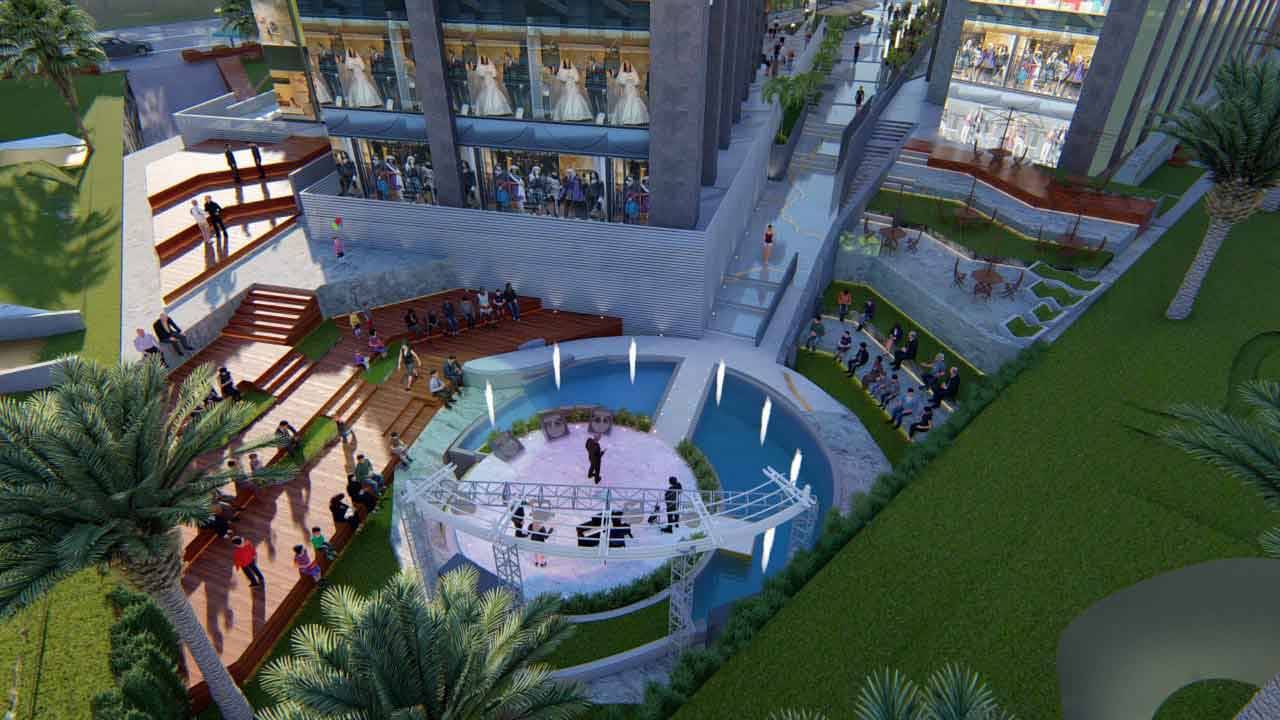 مول ذا ووك العاصمة الادارية the walk new capital - the walk mall new capital